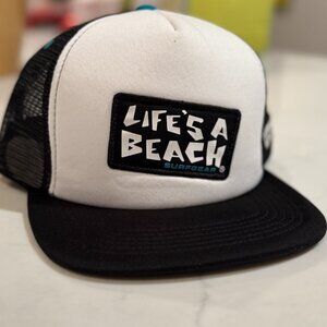 Life's A Beach Surfgear Hat - Authentic